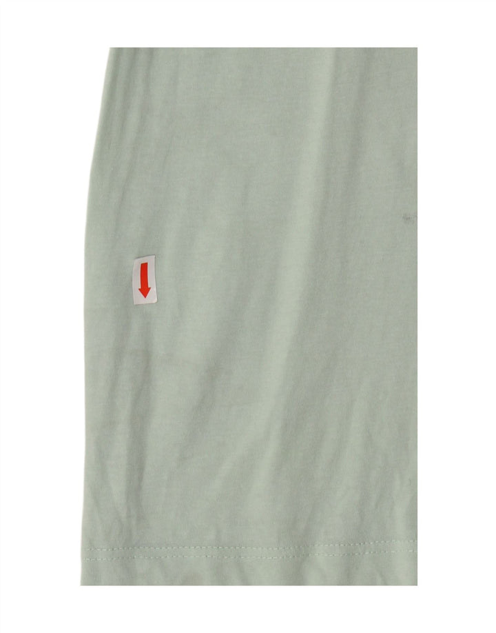 Męski T-shirt z grafiką JACK & JONES, duży, zielony, bawełniany