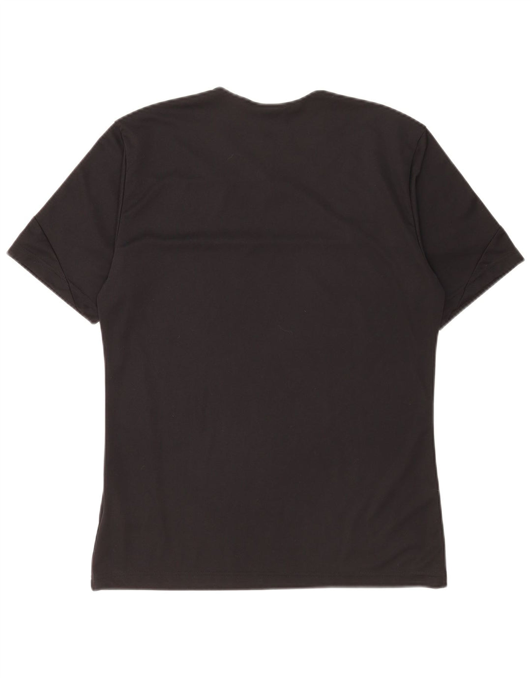 Adidas Męska koszulka Climalite Top, mała, czarna, z blokami kolorów, poliestrowa