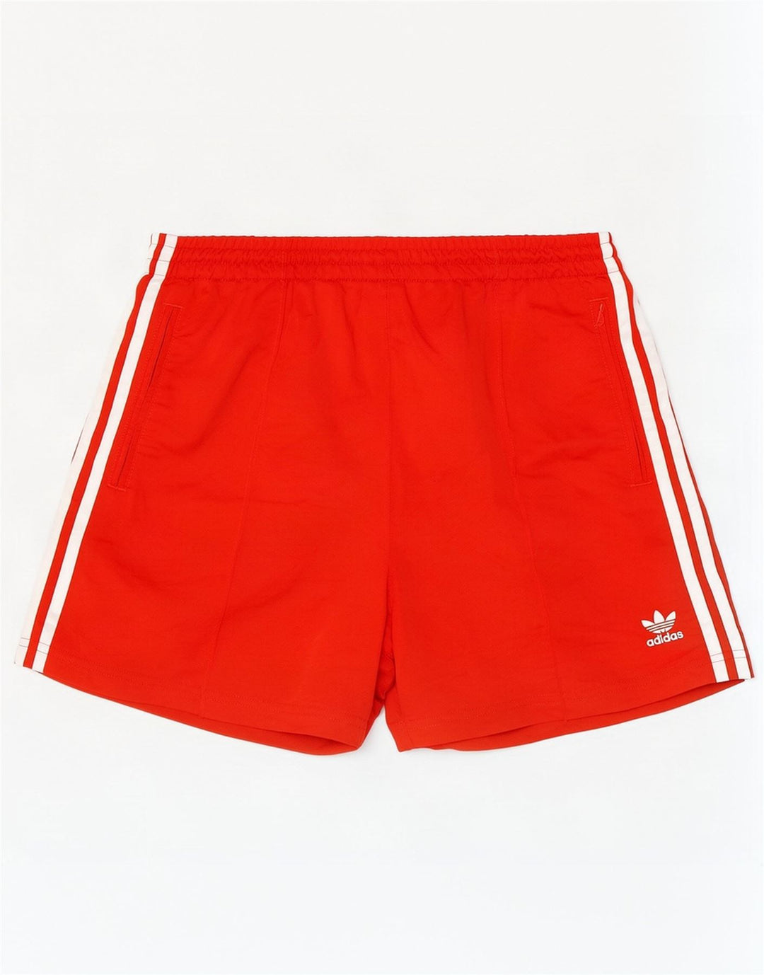 Damskie spodenki sportowe Adidas UK 16/18, duże, czerwone, poliestrowe
