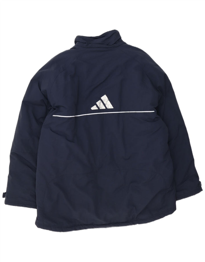 Męska kurtka Adidas Graphic Padded Jacket UK 42 XL Granatowy poliester