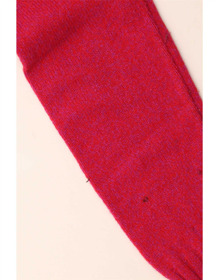 Damski sweter Dolce & Gabbana z dekoltem w kształcie litery V, IT 44, średni burgund