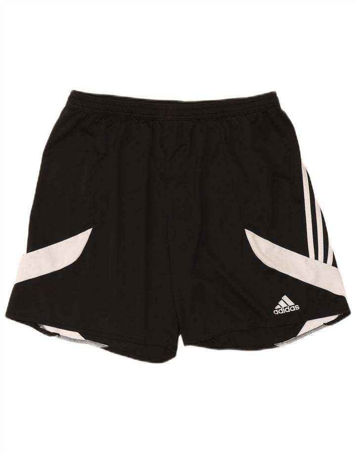 Męskie spodenki sportowe Adidas XL, czarne, poliestrowe