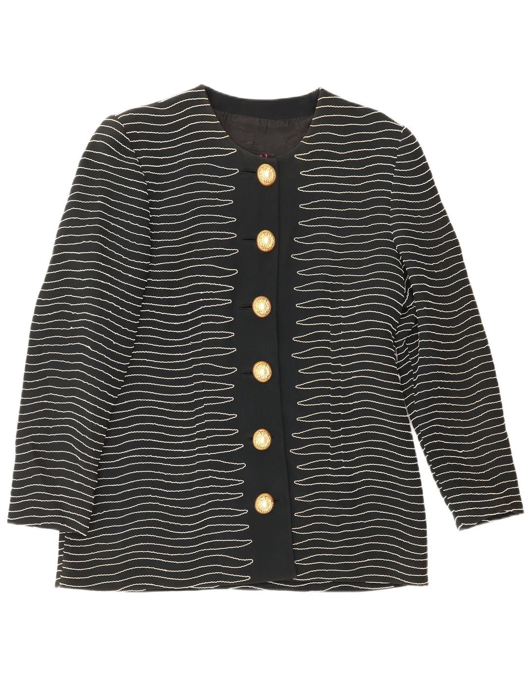 Damska marynarka Gai Mattiolo zapinana na 6 guzików IT 50 XL w czarne paski