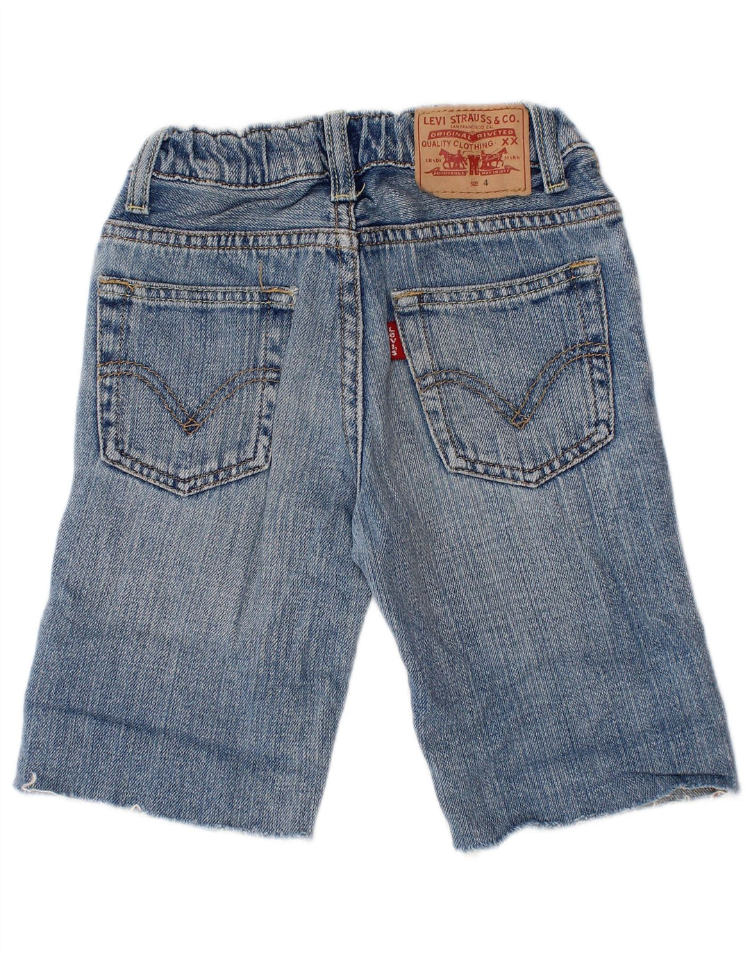 Chłopięce spodenki jeansowe Levi's 3-4 lata W22, niebieska bawełna
