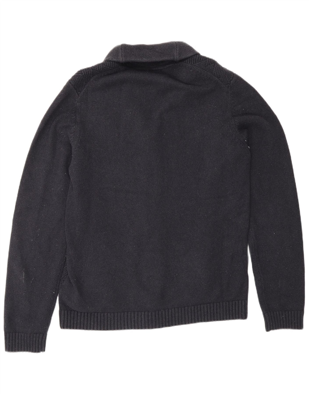 Męski sweter rozpinany Ted Baker, rozmiar 4, duży, granatowy, bawełniany
