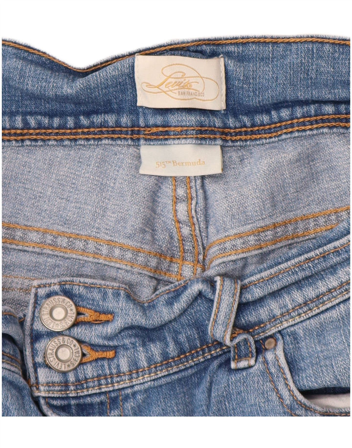 Damskie spodenki jeansowe LEVI'S 515 Bermudy W32, duże, niebieskie