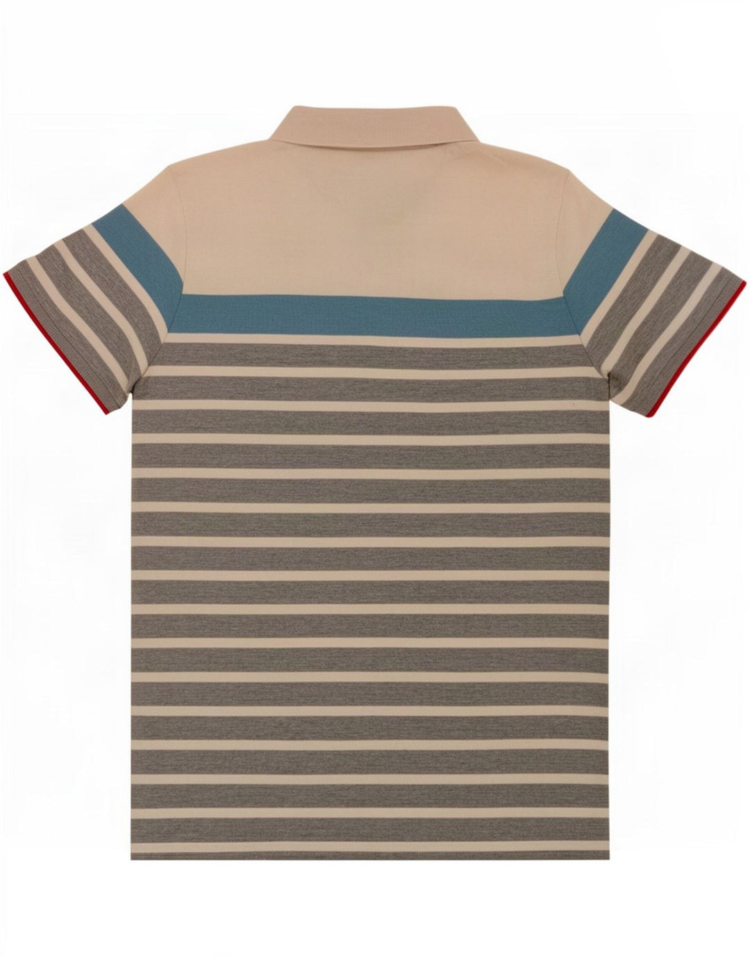 Męska koszulka polo Ellesse Heritage, średnia, wielobarwna, bawełniana w paski