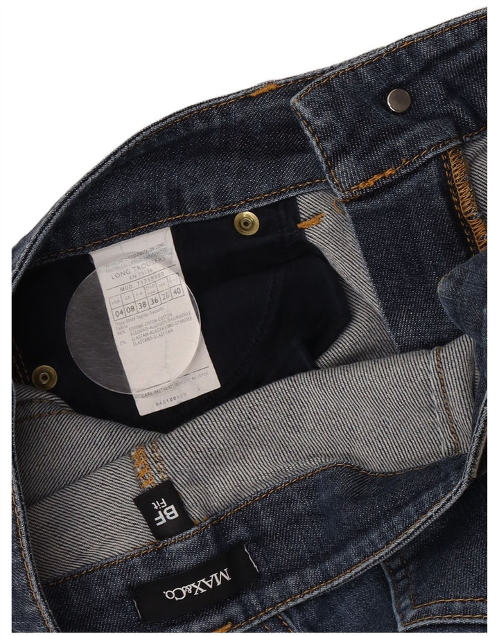 Damskie jeansy Bootcut Max & Co. UK 8 Small W28 L29 Niebieskie, bawełniane