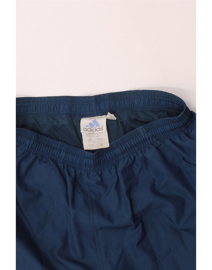 ADIDAS Mens Climalite Tracksuit Trousers Small Navy Blue Polyester Vintage Adidas and Second-Hand Adidas from Messina Hembry 