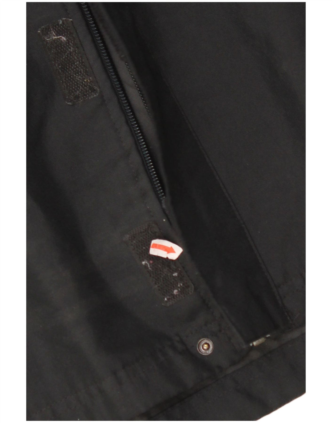 Chłopięca kurtka przeciwdeszczowa NIKE z kapturem, 12-13 lat, duża, czarna, z poliestru w blokach kolorów