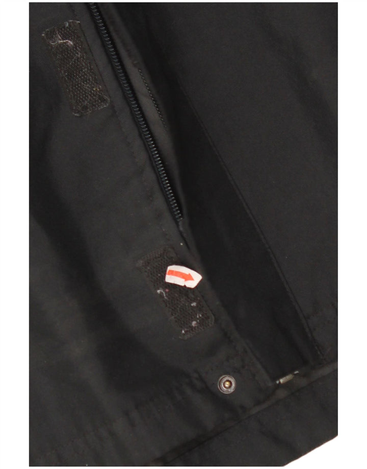 Chłopięca kurtka przeciwdeszczowa NIKE z kapturem, 12-13 lat, duża, czarna, z poliestru w blokach kolorów