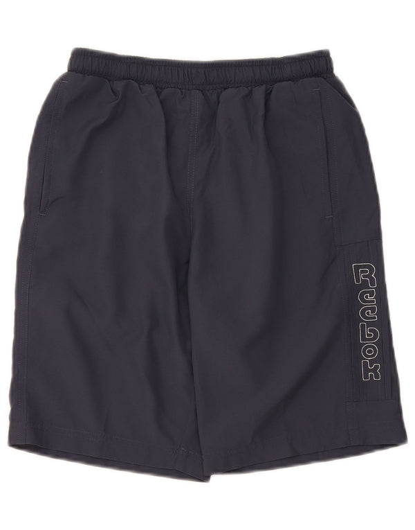 Chłopięce spodenki sportowe Reebok Classic Graphic 9-10 lat Szary poliester