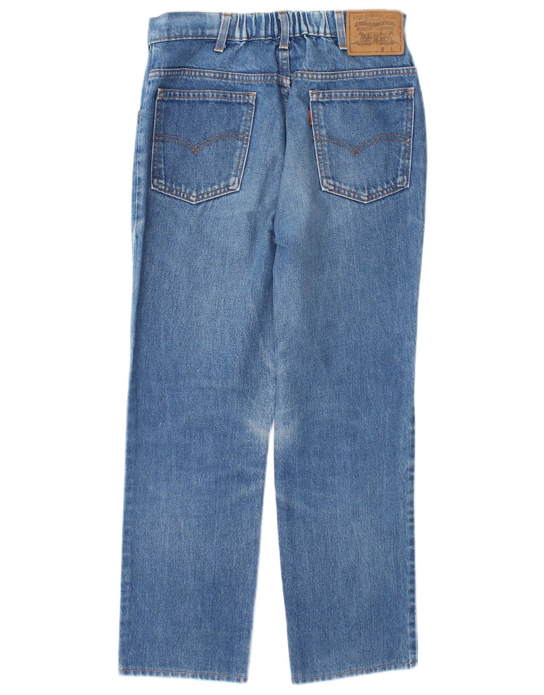 Damskie proste dżinsy Levi's W34 L26 Niebieskie bawełniane