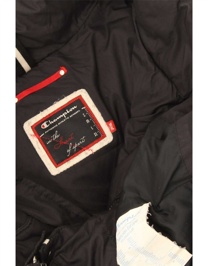 Damska ocieplana kurtka Champion UK 18 XL, czarny poliester