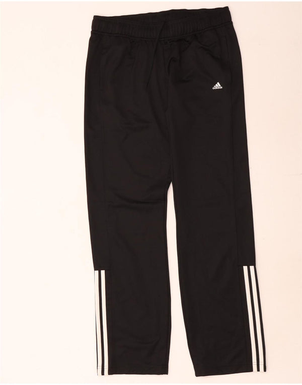 Damskie spodnie dresowe Adidas UK 12/14 Średni czarny poliester