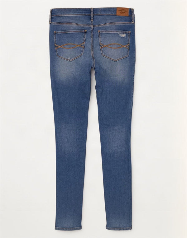 Dżinsy Skinny Damskie Abercrombie & Fitch US 6 Medium W28 L27 Niebieskie