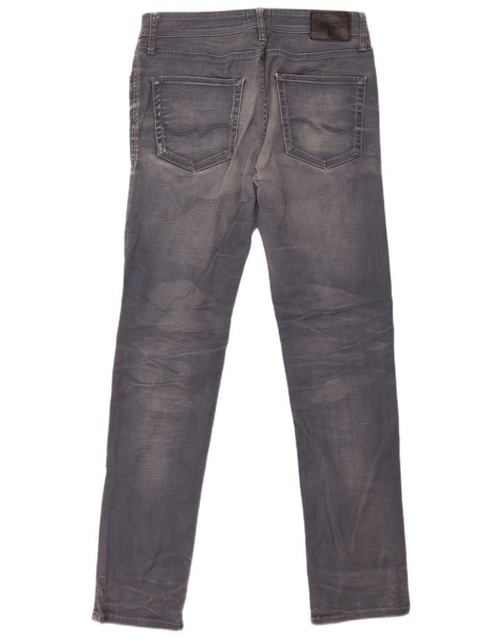Męskie jeansy Jack & Jones Tim Slim W34 L34 Szara bawełna