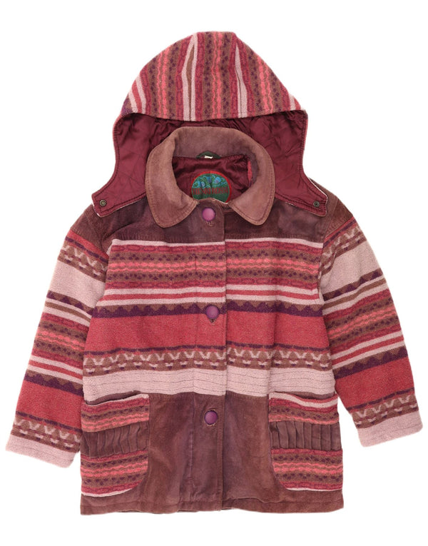 Damska kurtka wiatrówka Henri Rossi EU 42, duża, wielokolorowa skóra