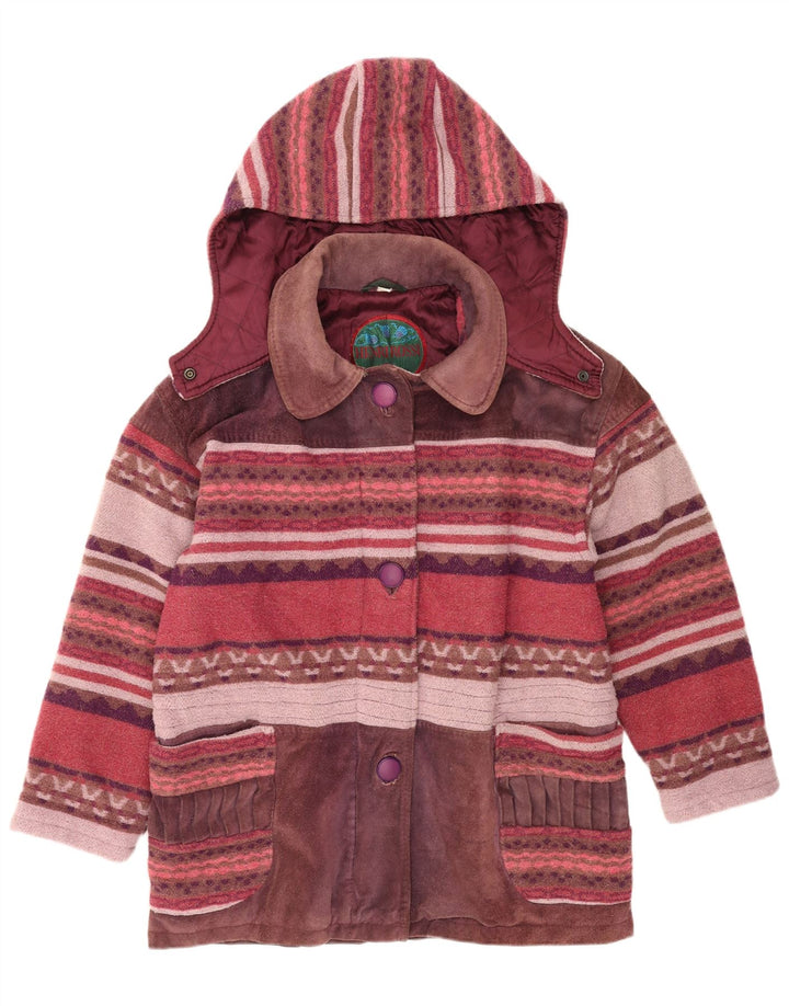 Damska kurtka wiatrówka Henri Rossi EU 42, duża, wielokolorowa skóra