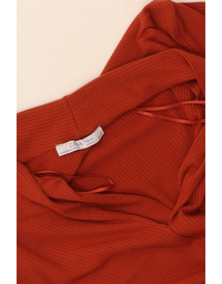 Bluzka damska Zara Top UK 8 Small Orange
