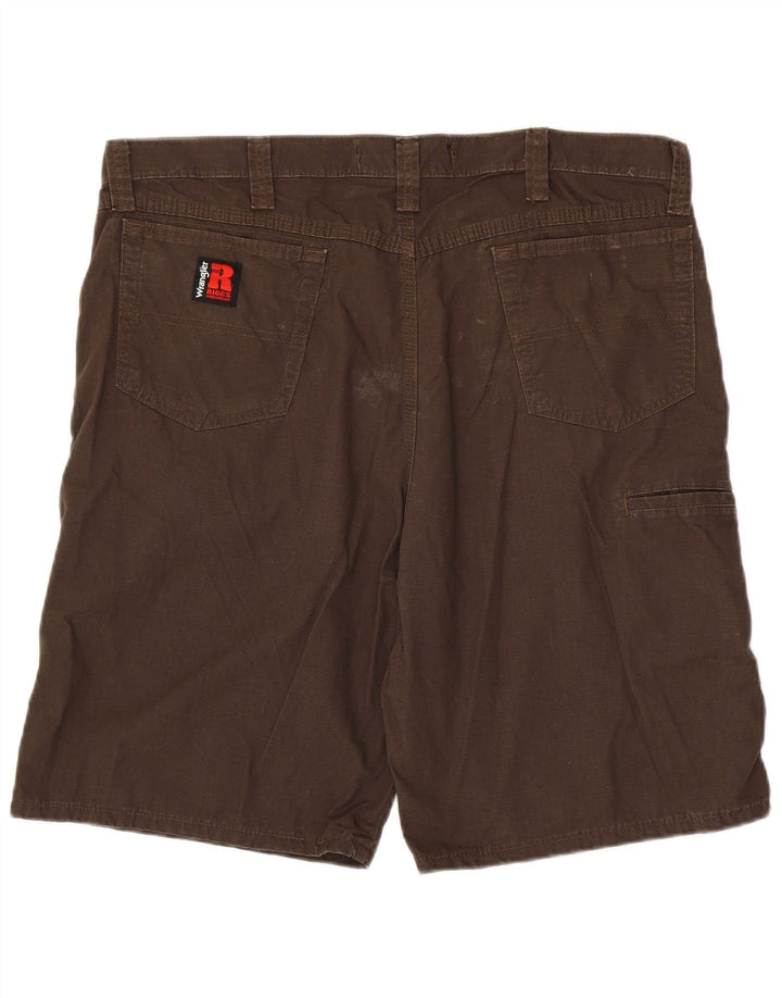 Męskie spodenki cargo Wrangler W38 XL, brązowa bawełna
