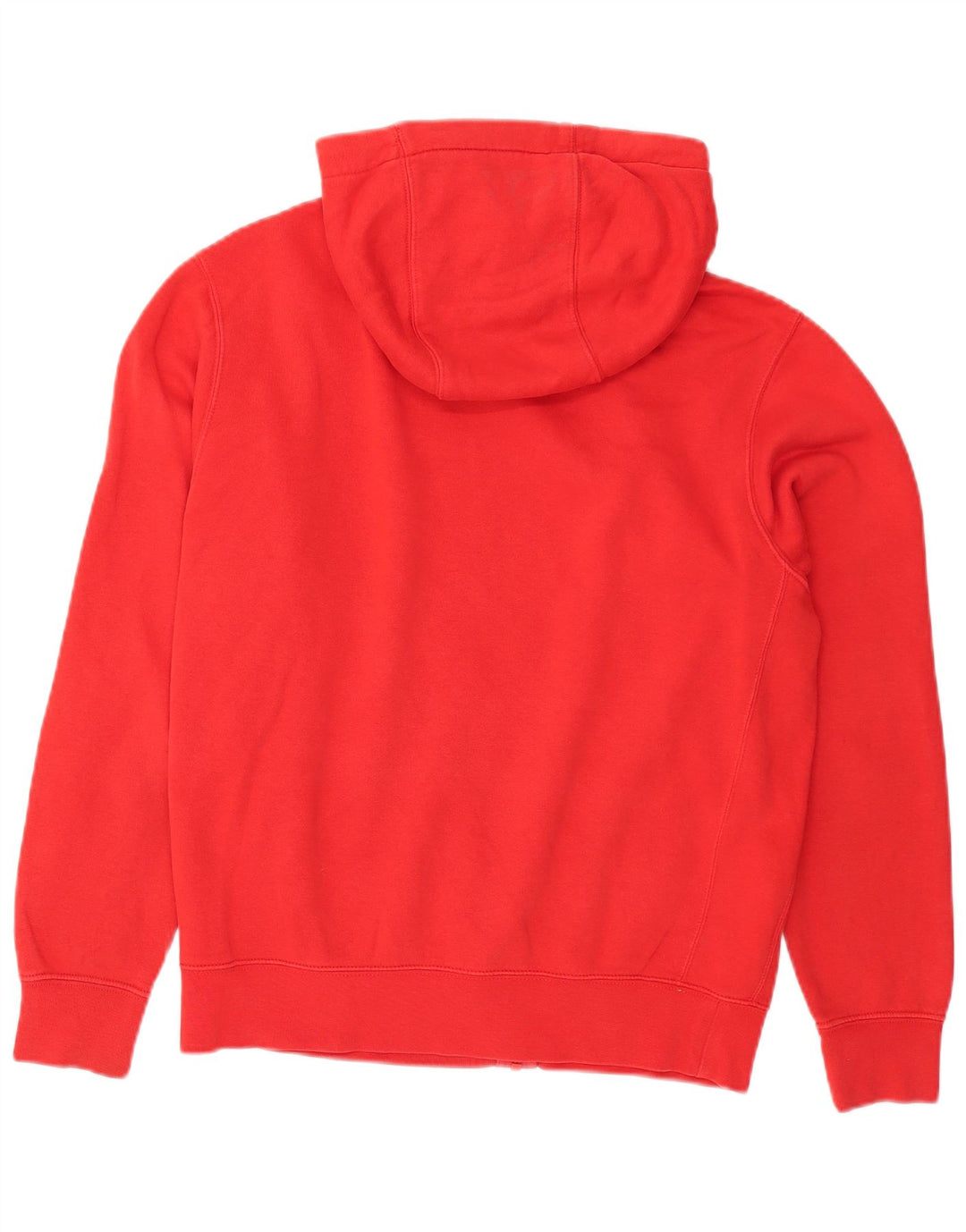 Męski sweter z kapturem i zamkiem błyskawicznym Nike, mały, czerwony, bawełniany