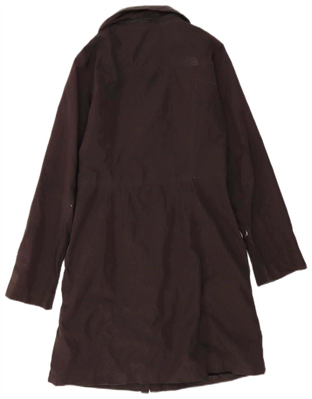 Damski płaszcz wiatrówka THE NORTH FACE UK 10, mały, czarny poliester