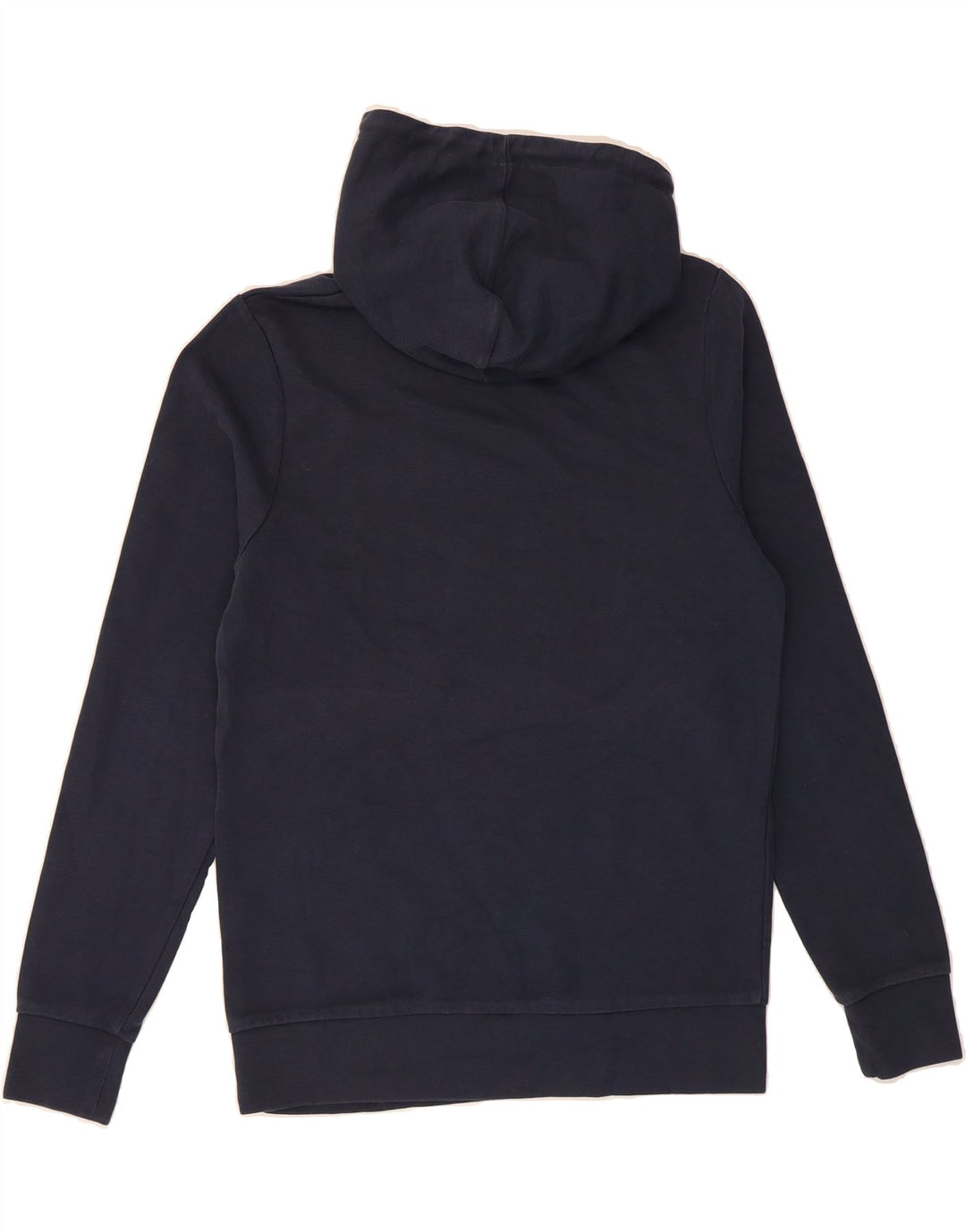 JACK & JONES Mens Hoodie Jumper Medium Navy Blue Cotton Vintage Jack & Jones and Second-Hand Jack & Jones from Messina Hembry 