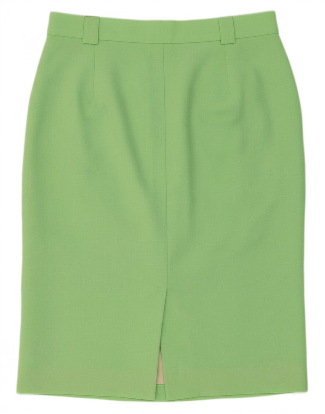 VINTAGE Womens Pegged Pencil Skirt UK 14 Medium W30  Green Polyester