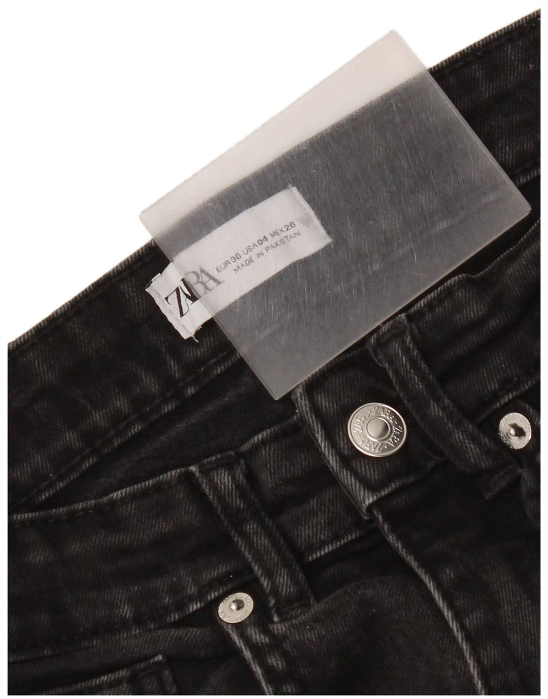 Damskie jeansy Bootcut Zara EU 36 XS W26 L25 Czarne