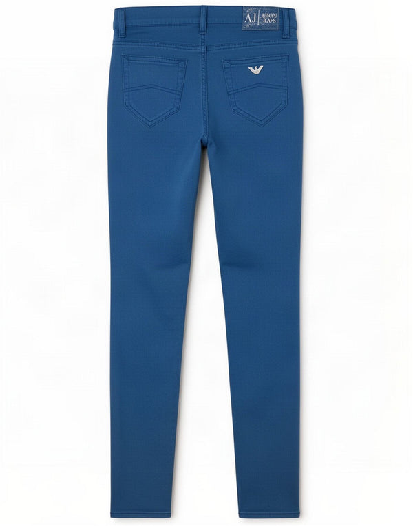 Damskie jeansy Skinny Jeans Armani W25 L32 Niebieskie bawełniane