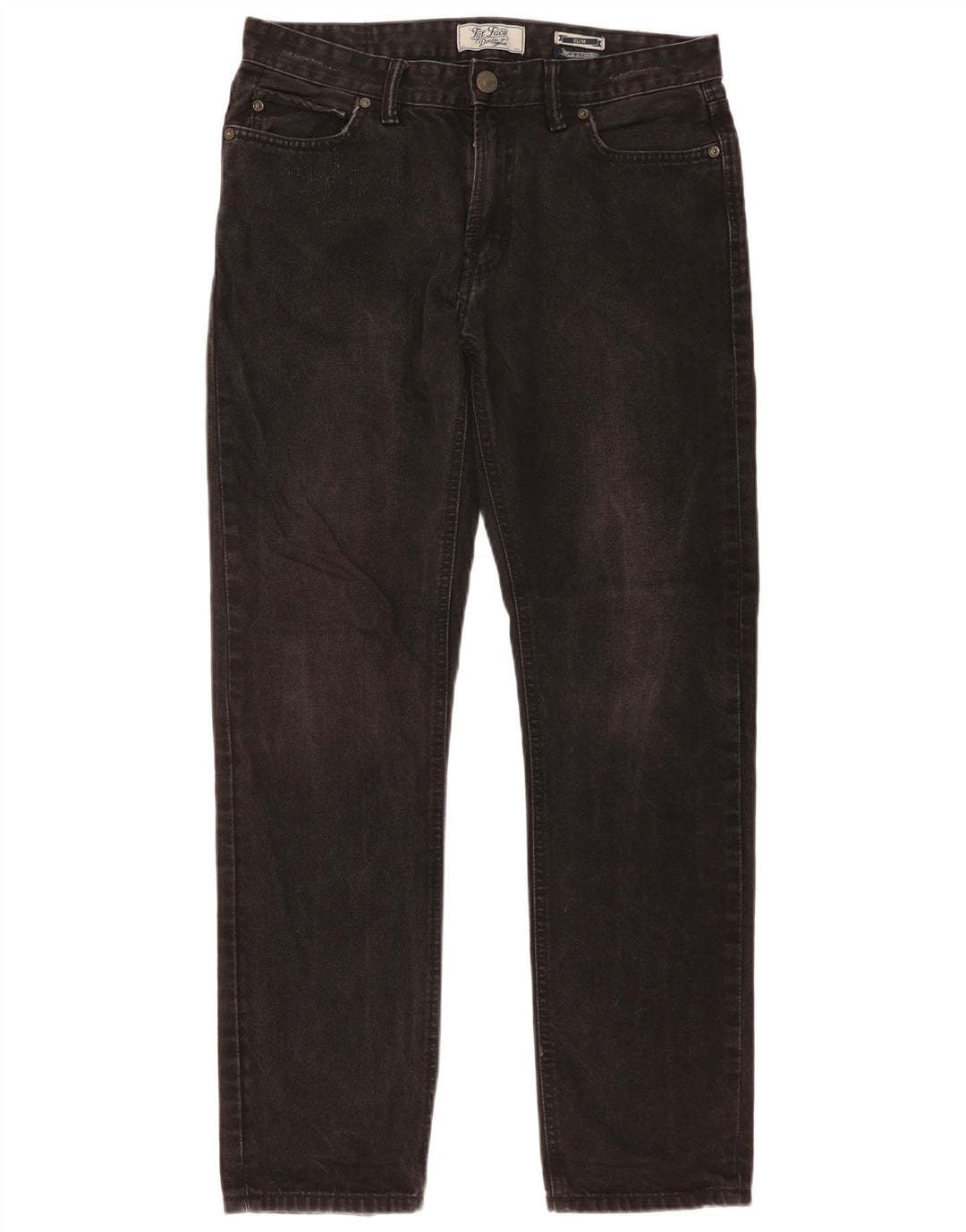 Damskie jeansy typu slim Fat Face W34 L31 Czarne bawełniane