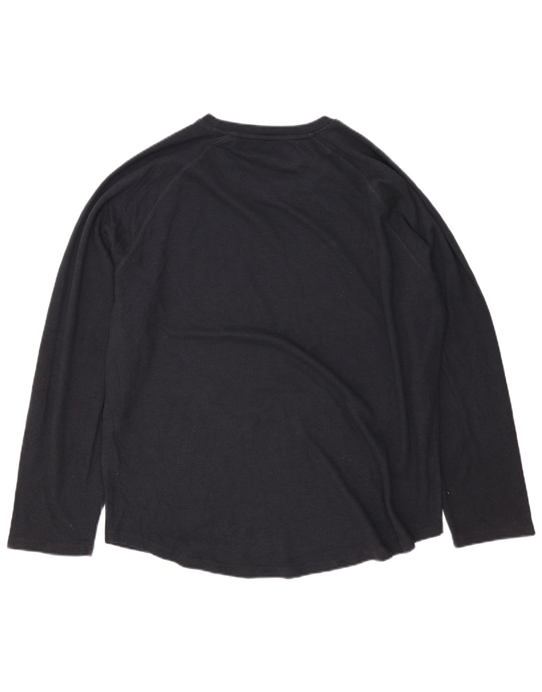 Crew Clothing Męski top z długim rękawem 2XL, czarna bawełna