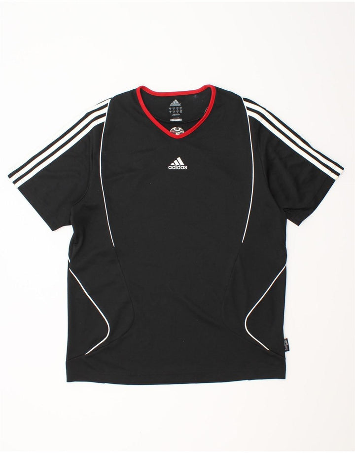 Męski T-shirt ADIDAS Clima 365, średni czarny poliester