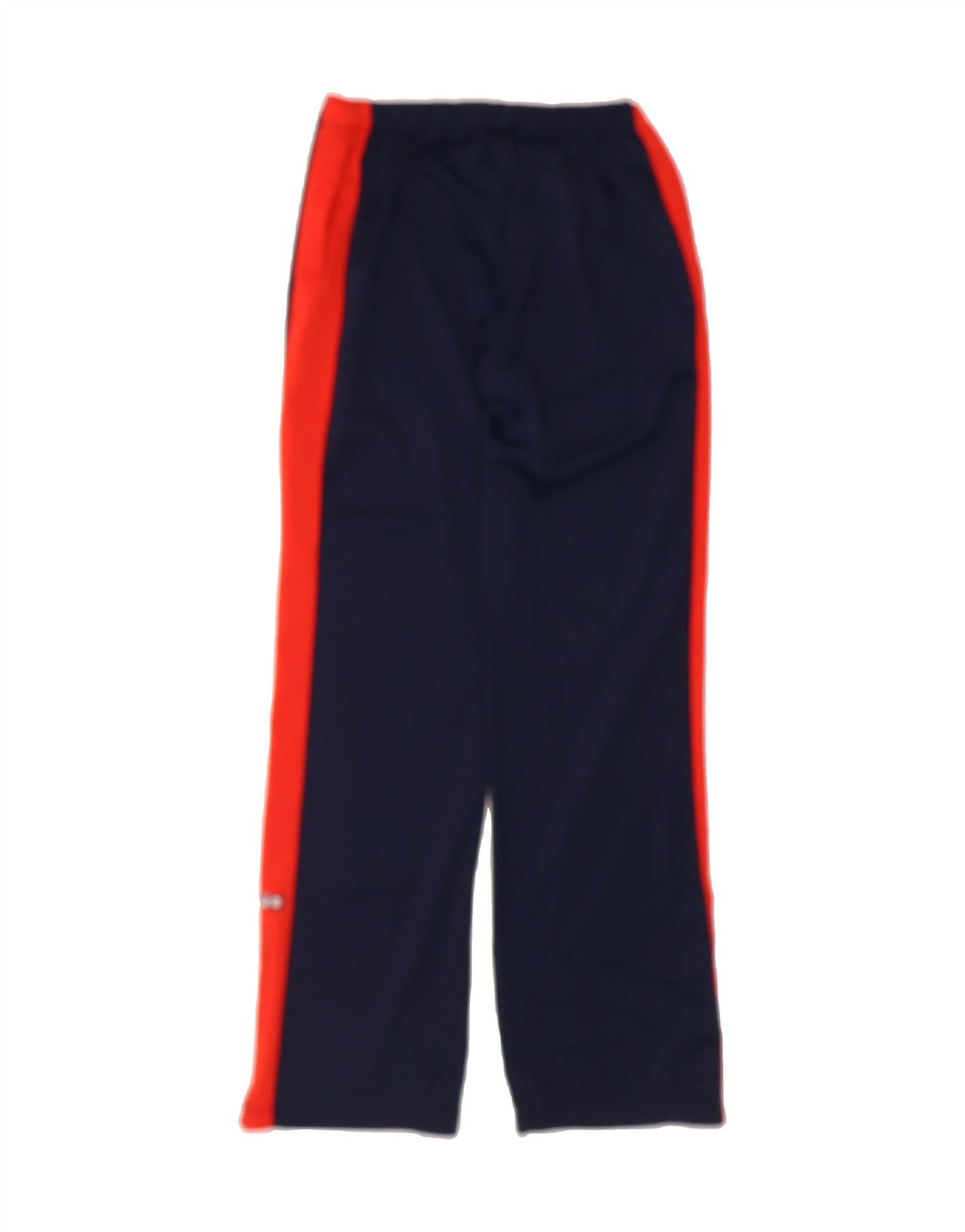 FILA Womens Tracksuit Trousers UK 14 Medium Navy Blue Colourblock Vintage Fila and Second-Hand Fila from Messina Hembry 