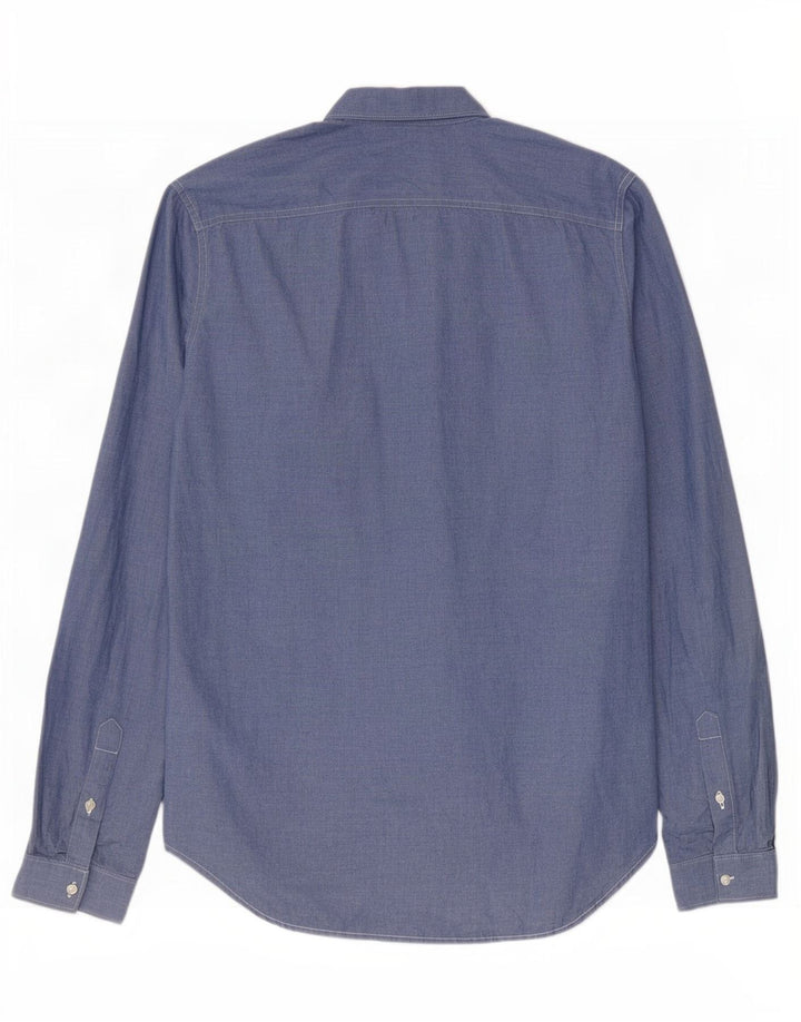Koszula męska Superdry XL, niebieska, bawełniana