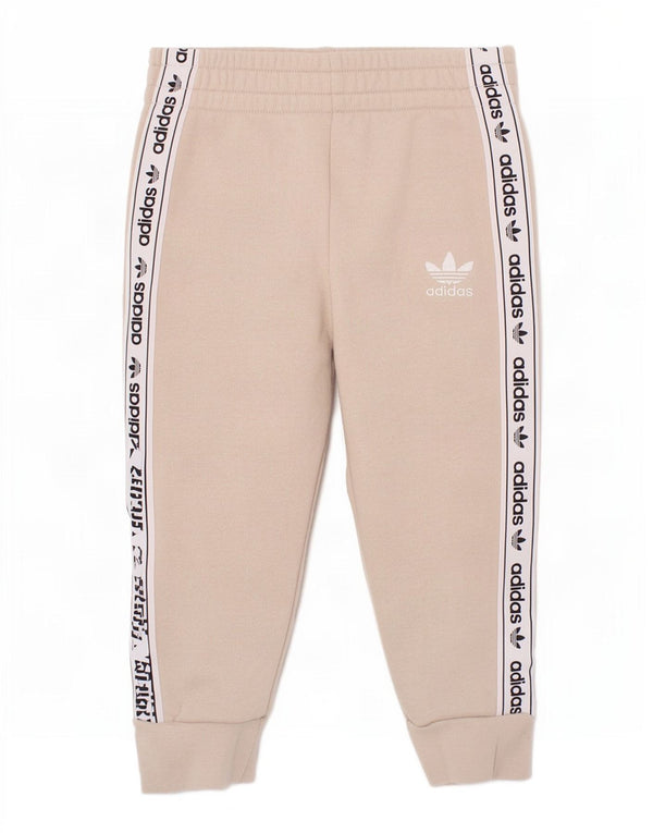 Spodnie dresowe Adidas Baby Boys Graphic 18-24 miesięcy Beżowy blok kolorów