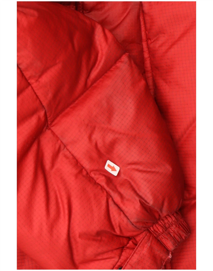 Męska ocieplana kurtka z kapturem Dickies UK 38 Nylon w kolorze średniej czerwieni