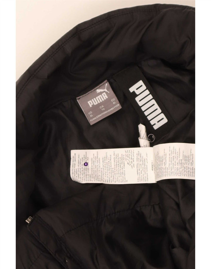 Męska ocieplana kurtka Puma UK 42 XL, czarny poliester