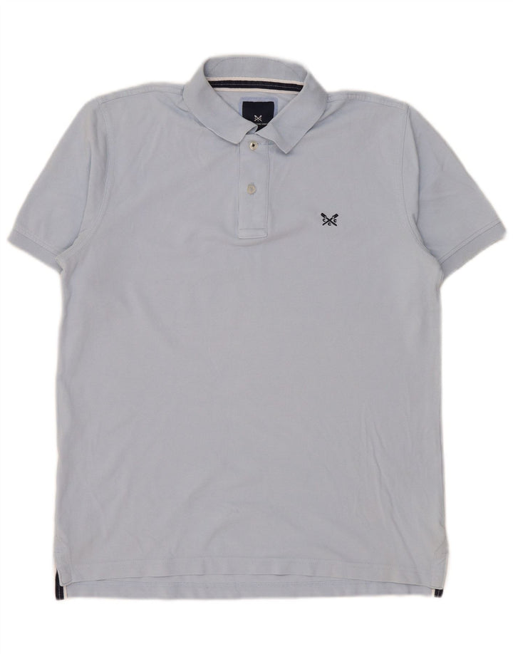 Męska koszulka polo Crew Clothing Średni niebieski, bawełniany