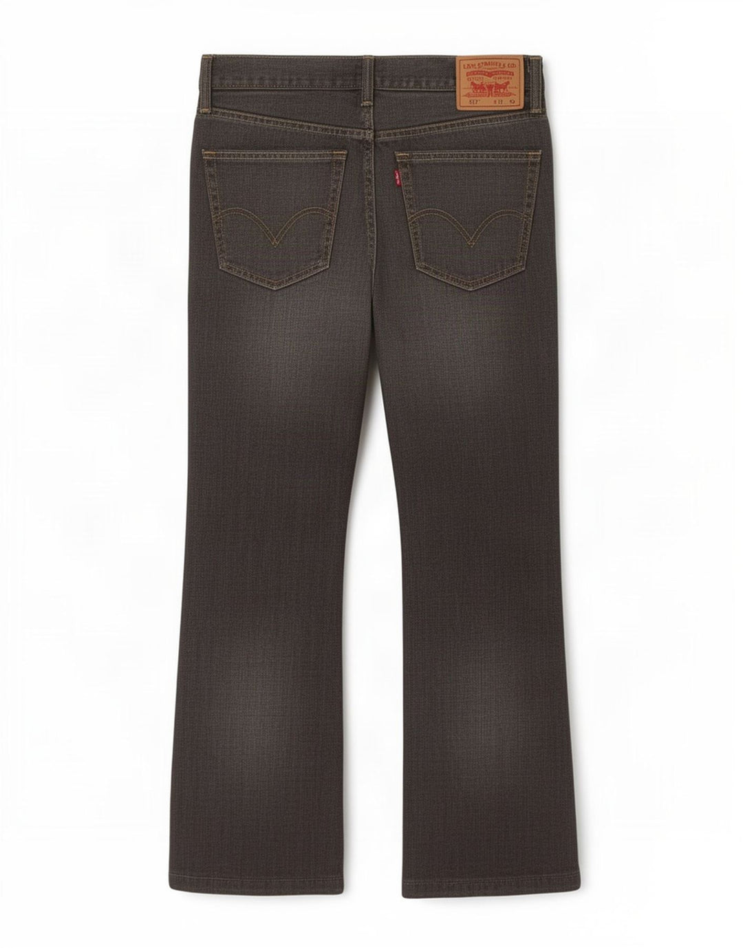 Męskie jeansy Levi's 527 Bootcut W32 L27 Szara bawełna