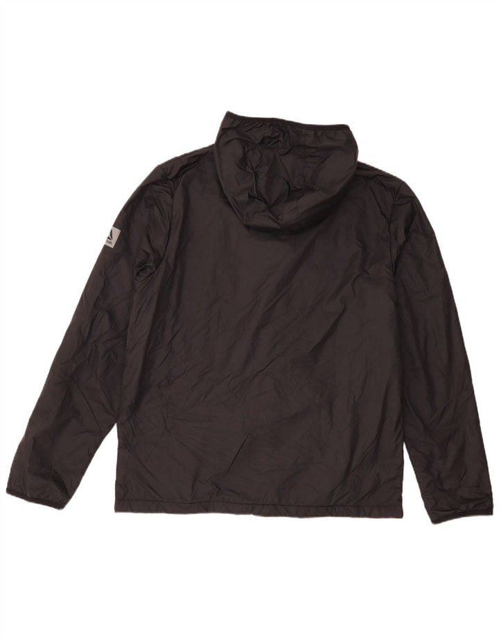 Męska bluza dresowa z kapturem Reebok, duża, czarna, poliestrowa