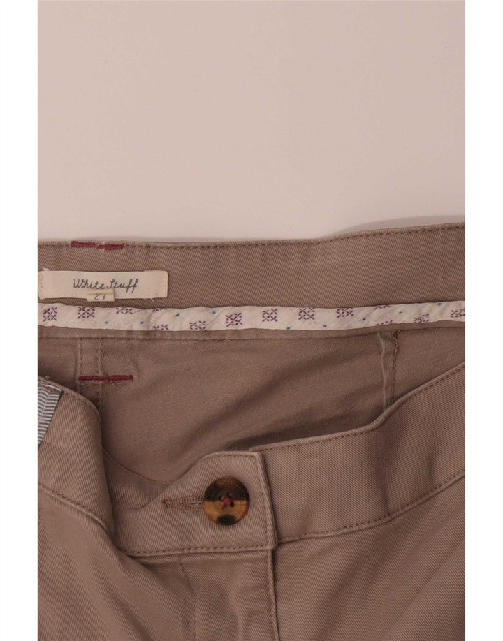 Szorty damskie White Stuff UK 12 Medium W34 Beżowa bawełna