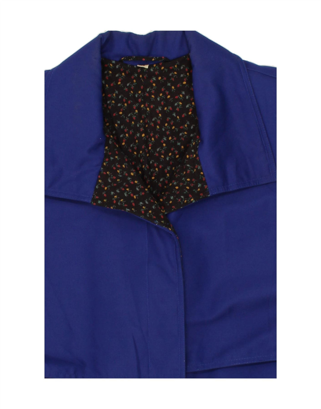 INCOM Womens Loose Fit Overcoat IT 46 Large Blue Vintage Incom and Second-Hand Incom from Messina Hembry 