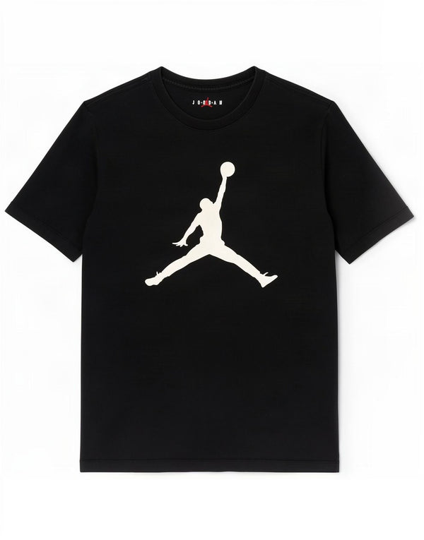 Męski T-shirt z grafiką Jordan o standardowym kroju, średni czarny, bawełniany