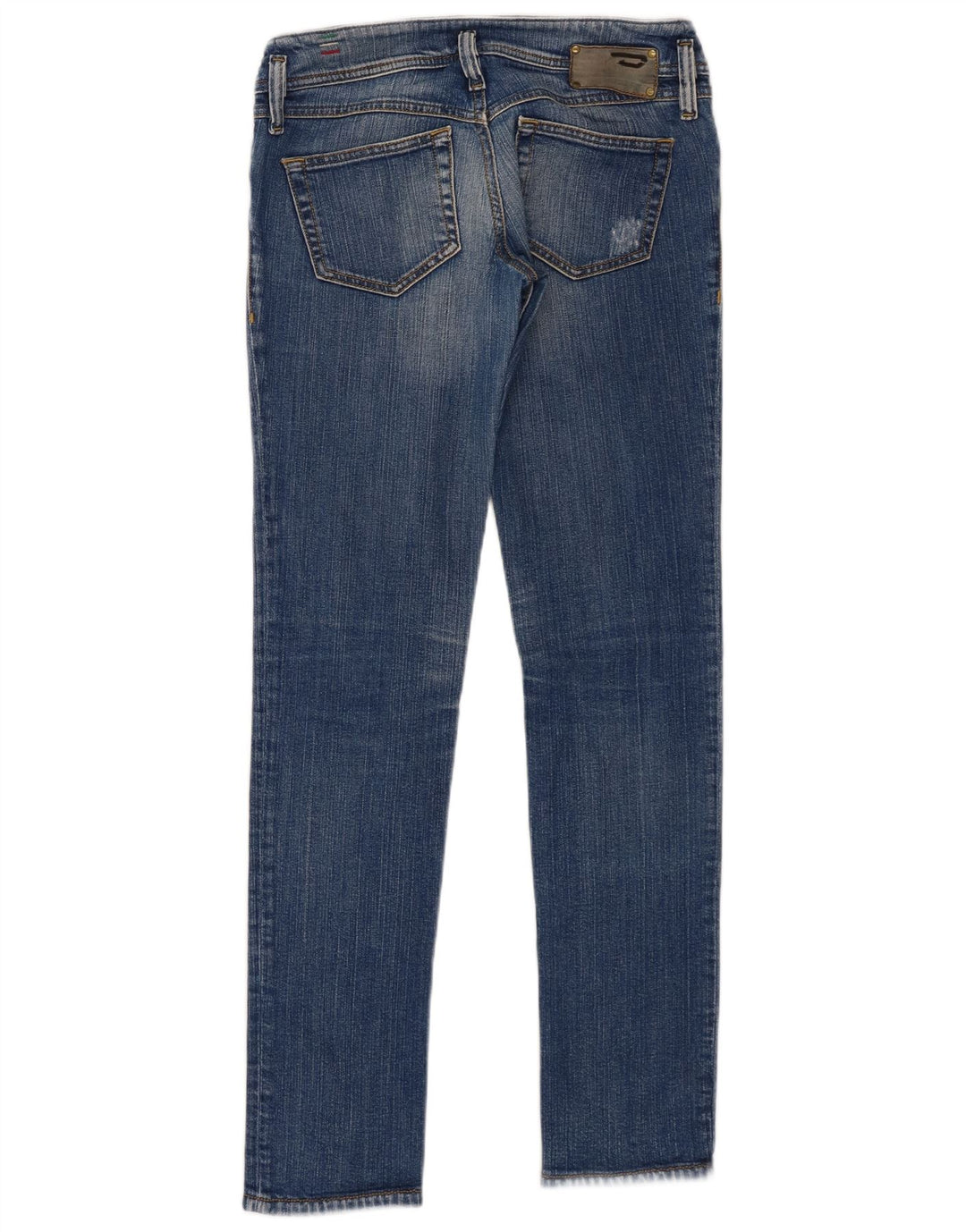 Dżinsy damskie Diesel Matic Distressed Slim W28 L32 Niebieskie