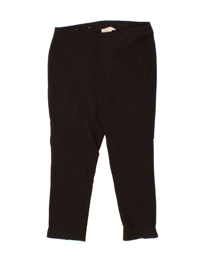 MICHAEL KORS Womens Slim Capri Trousers Large W34 L24 Black Vintage Michael Kors and Second-Hand Michael Kors from Messina Hembry 