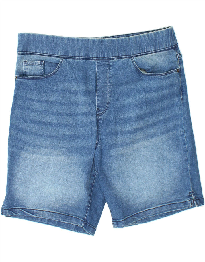 DKNY Womens High Waist Denim Shorts Medium W30 Blue Cotton Vintage Dkny and Second-Hand Dkny from Messina Hembry 