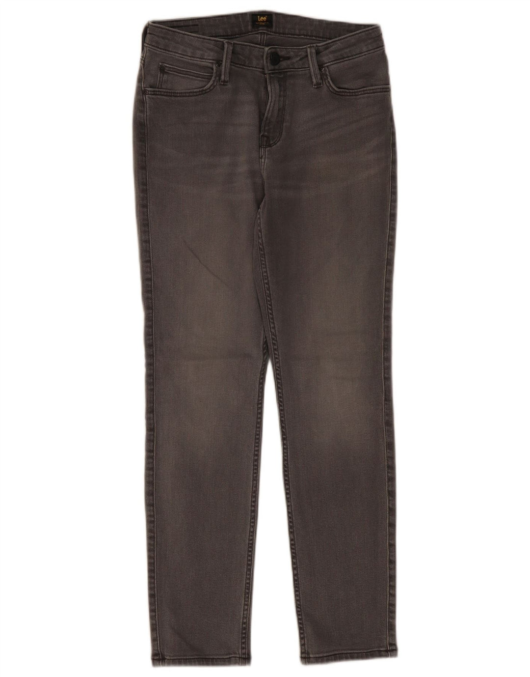 Damskie jeansy Lee Elly Slim W28 L28 Szara bawełna