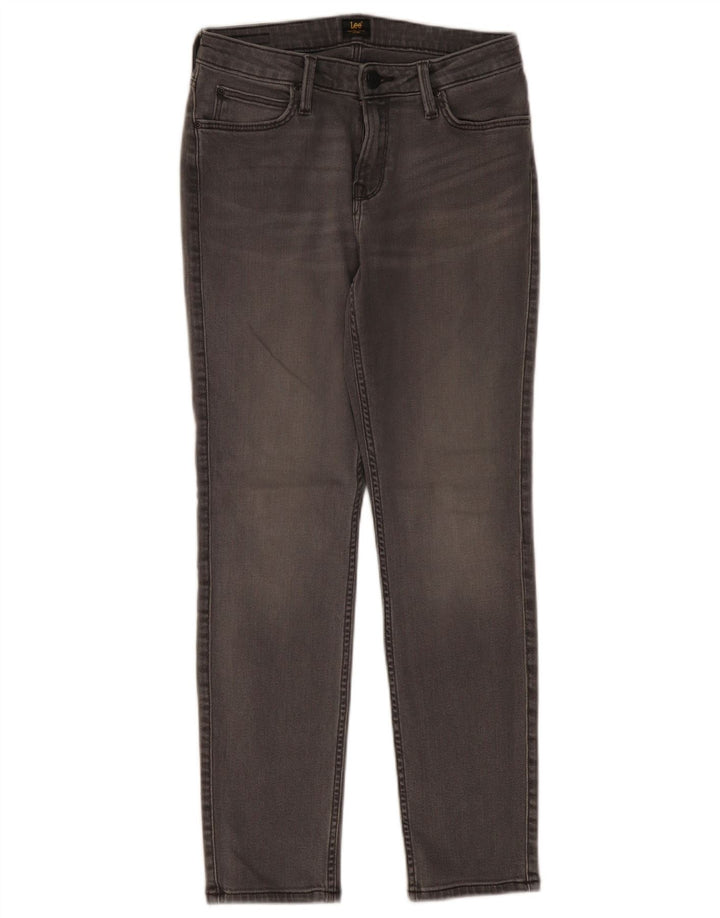 Damskie jeansy Lee Elly Slim W28 L28 Szara bawełna